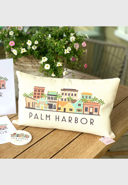 Palm Harbor pillow cover