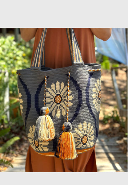 Handmade large tote bags Wayuu