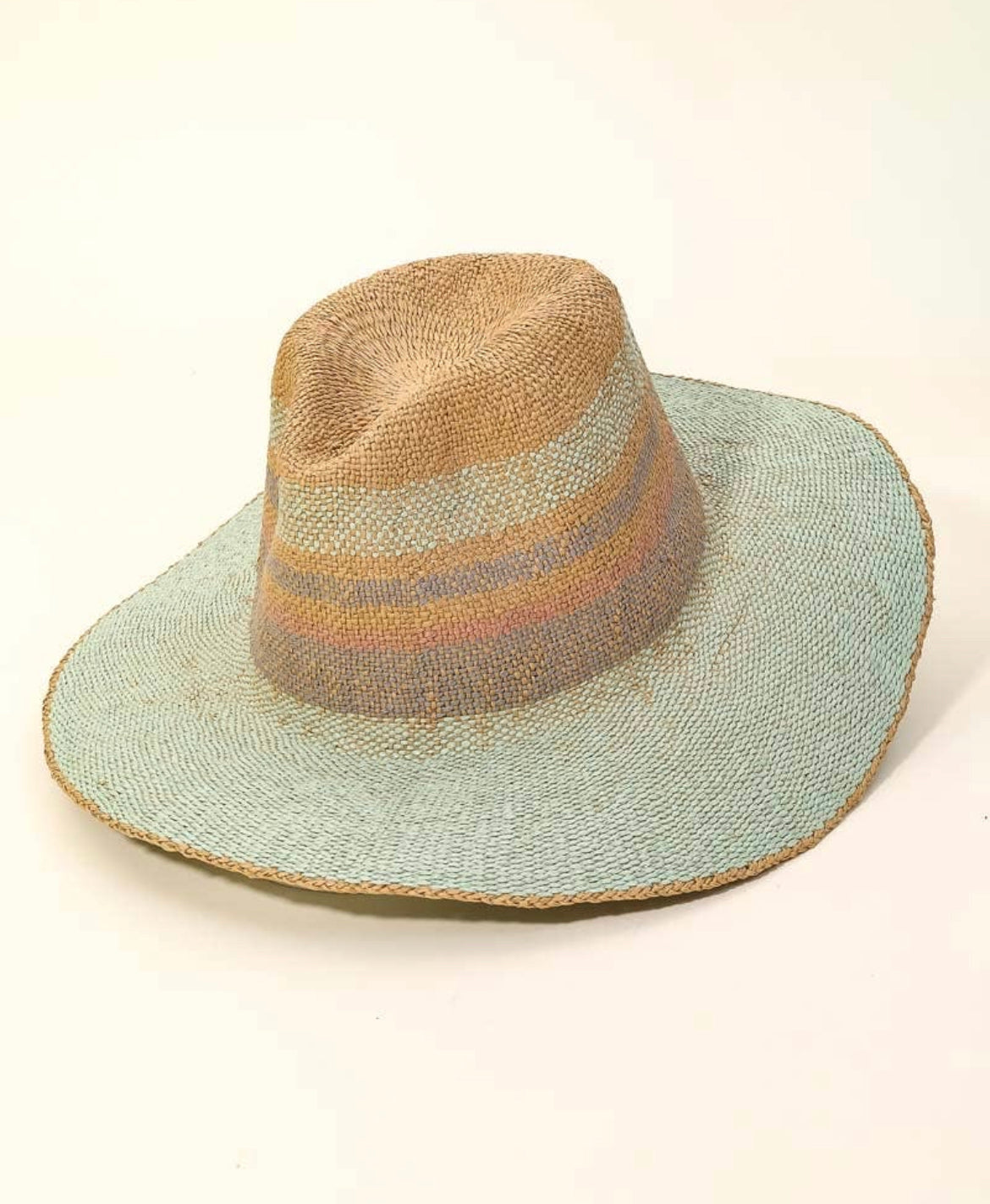 Hue sun raffia hat, adjustable size