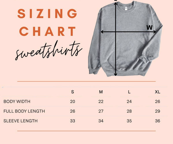 size chart mama sweater