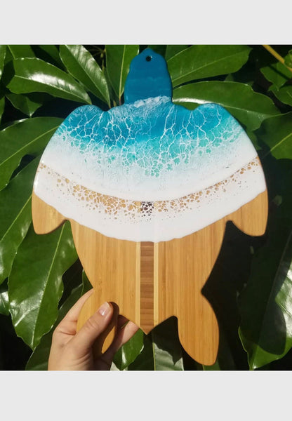 Locally handmade beach cutting boards