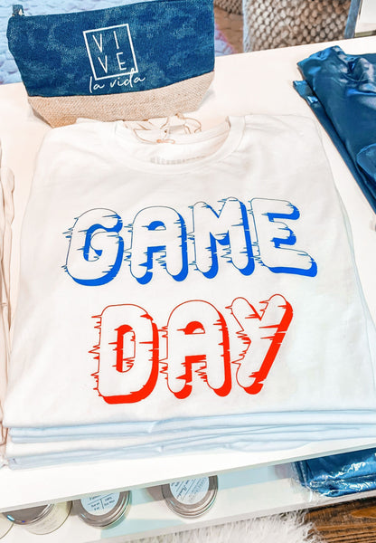 Game Day  t -shirt cotton. 