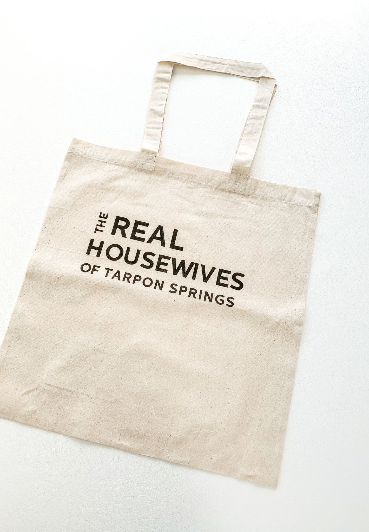 The Real housewives of Tarpon Springs canvas tote bag